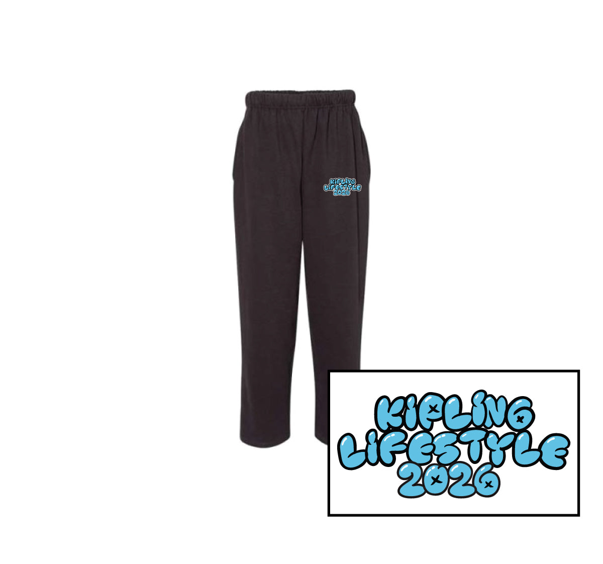 Kipling Lifestyle Open Leg Pants - Blue