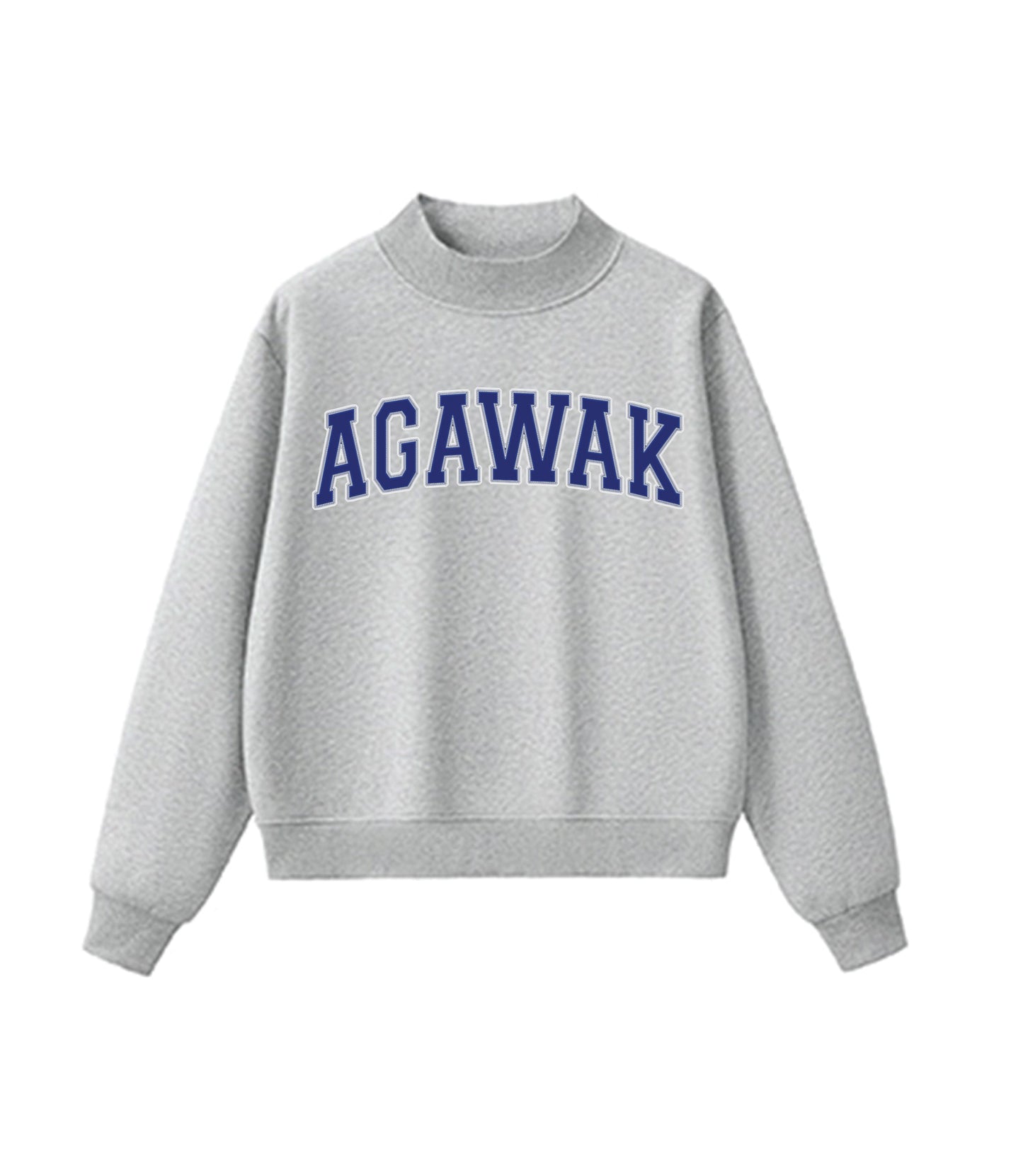 Girls Camp Mock Neck Camp Sweatshirt