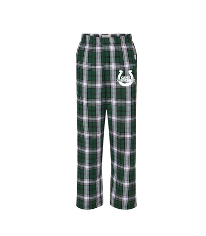 Boys Camp Logo Flannel Pants