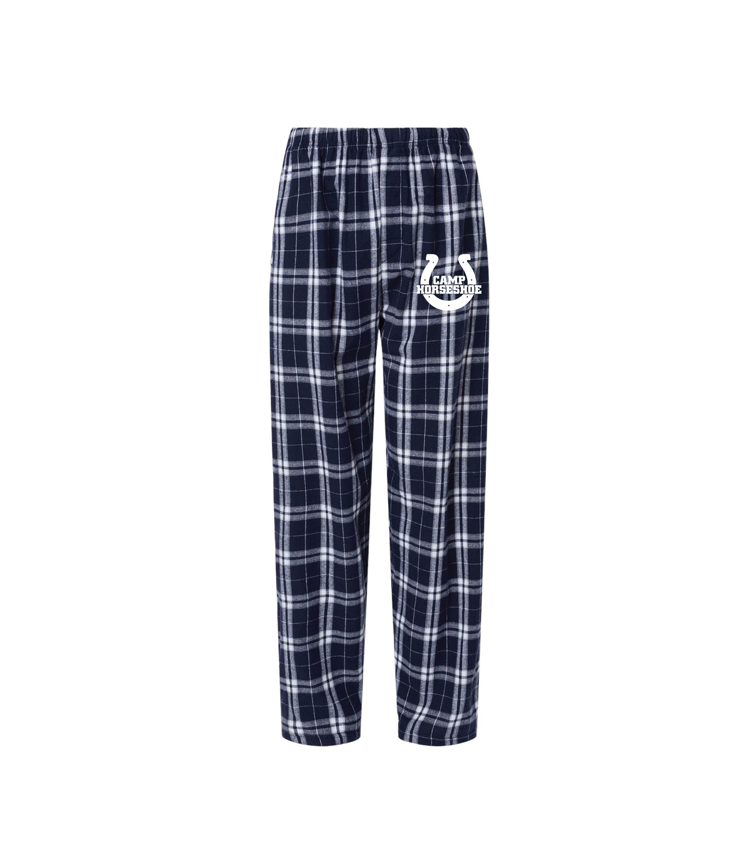Boys Camp Logo Flannel Pants