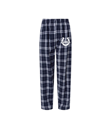 Boys Camp Logo Flannel Pants