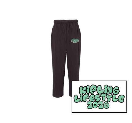 Kipling Lifestyle Open Leg Pants - Green