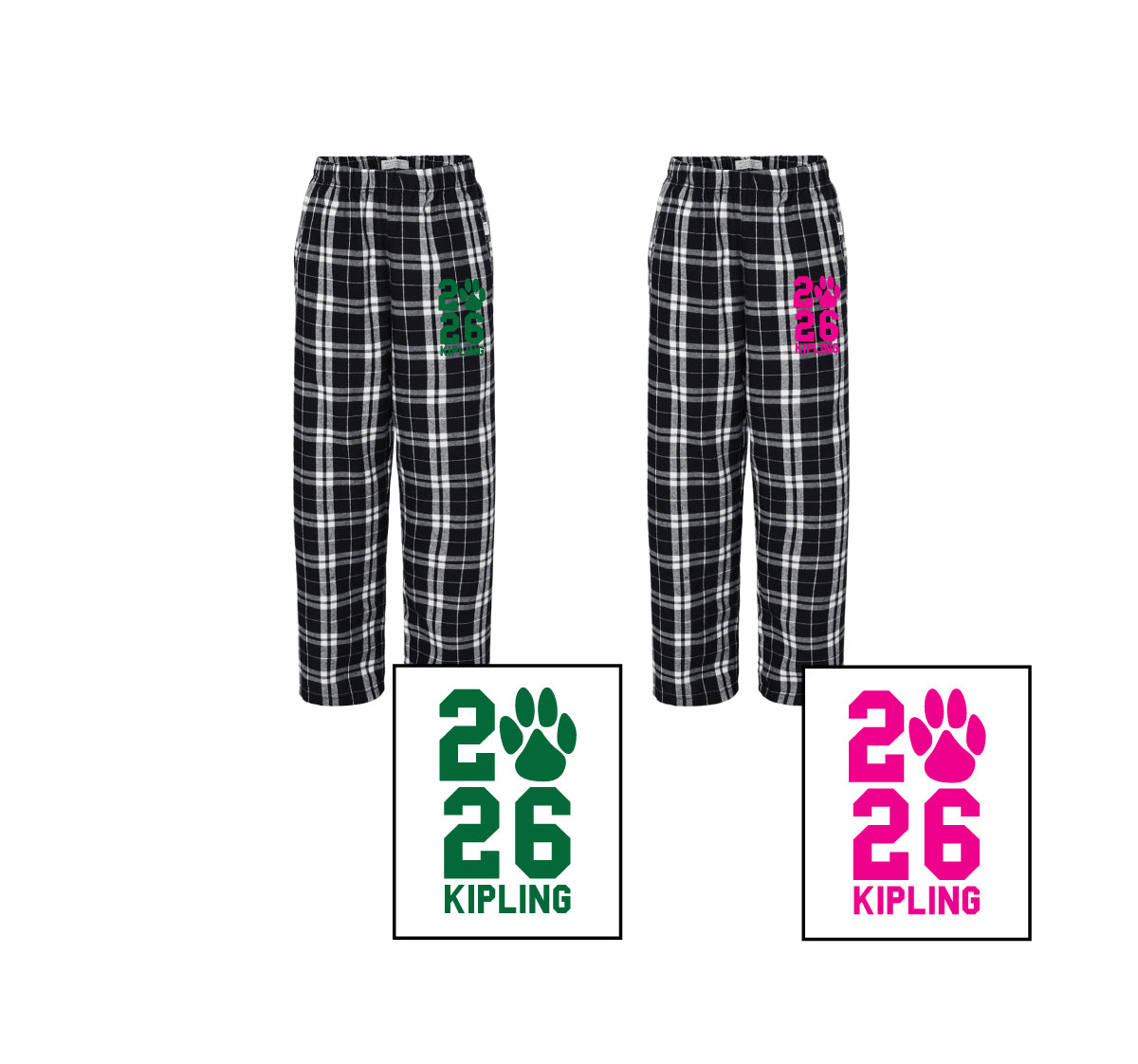 Kipling Flannel PJ Pants