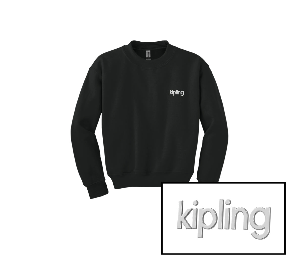 Kipling Metallic 3D Patch Crew Neck
